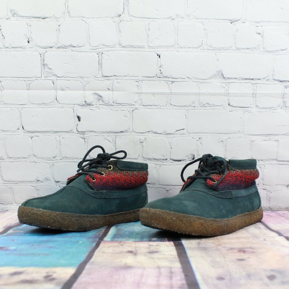 Gravis Nomad Exp Indigo Suede Leather Wool Laces Chukka Boots Size 7.5 - Picture 2 of 9